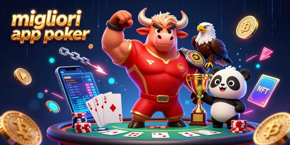 Migliori app poker: gioca con entusiasmo tra mazzi di carte e chip animate