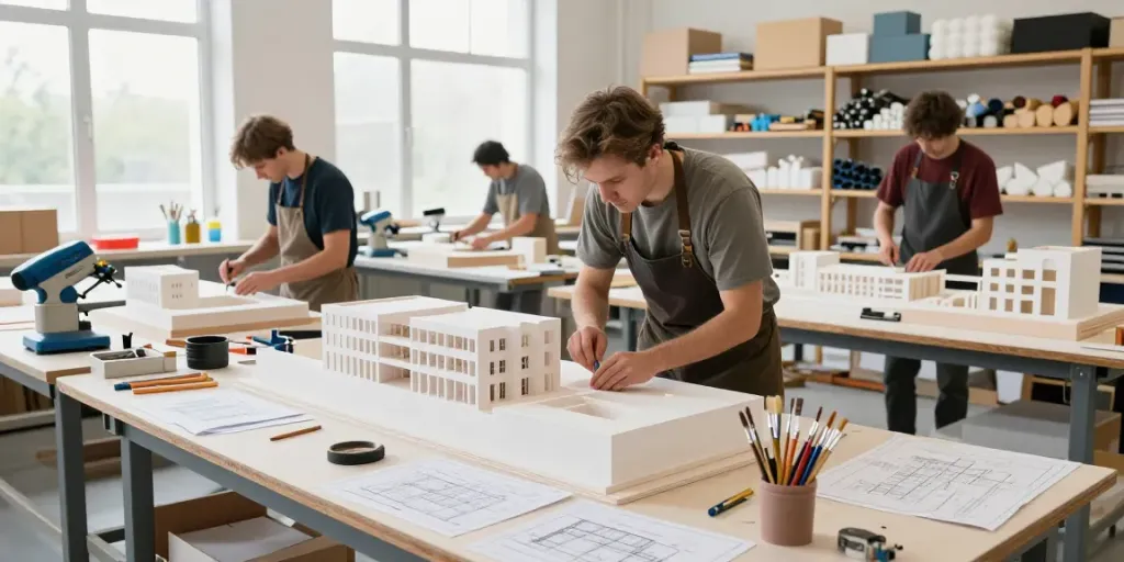 Architektur Modellbau Hannover - Handwerkliche Präzision bei der Modellherstellung