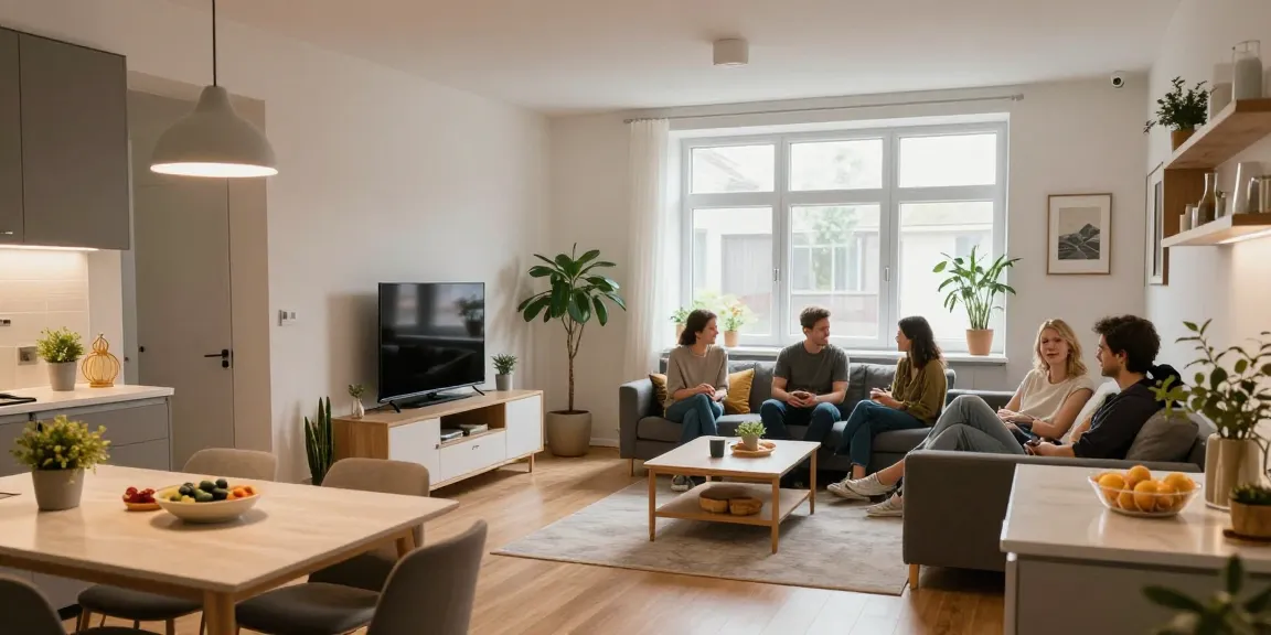 Gemütliches Monteurzimmer in Hannover, ideal für Geschäftsreisende und Touristen mit komfortabler Einrichtung und einladender Atmosphäre.
