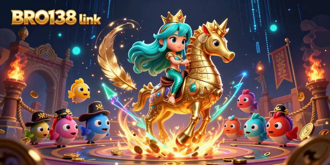Engage with the exciting gaming experience at BRO138 link showcasing a magical mermaid adventure.