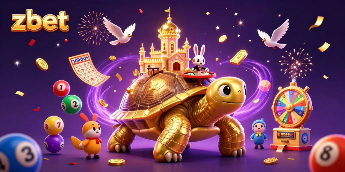 Engage in exciting games at zbet with vibrant lottery balls and a lively casino atmosphere.