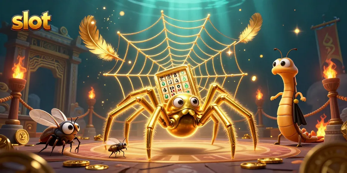 Engage with mesmerizing slot action featuring a fly betting in a vibrant casino scene.