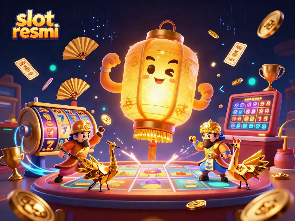 Engage in exciting gameplay with slot resmi as golden lantern spirit and companions enhance the casino experience.