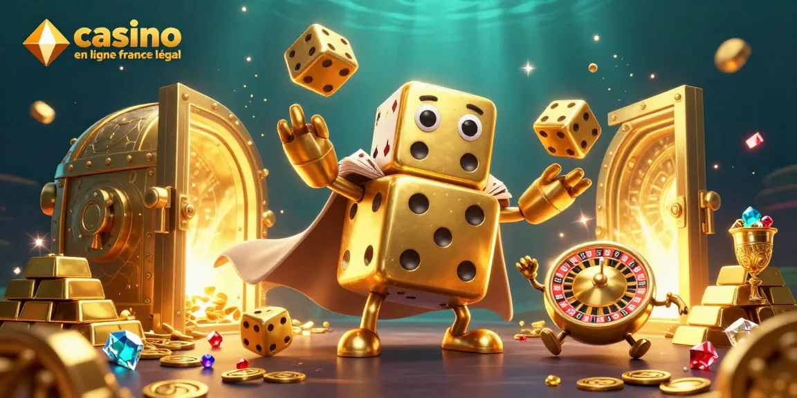 Jouez avec le casino en ligne France légal et découvrez une scène immersive remplie de trésors.