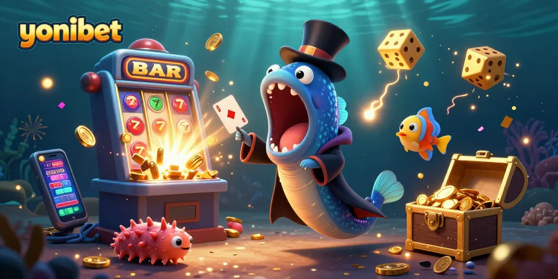 Experience thrilling gameplay at yonibet with vibrant 3D casino characters and dynamic casino elements.