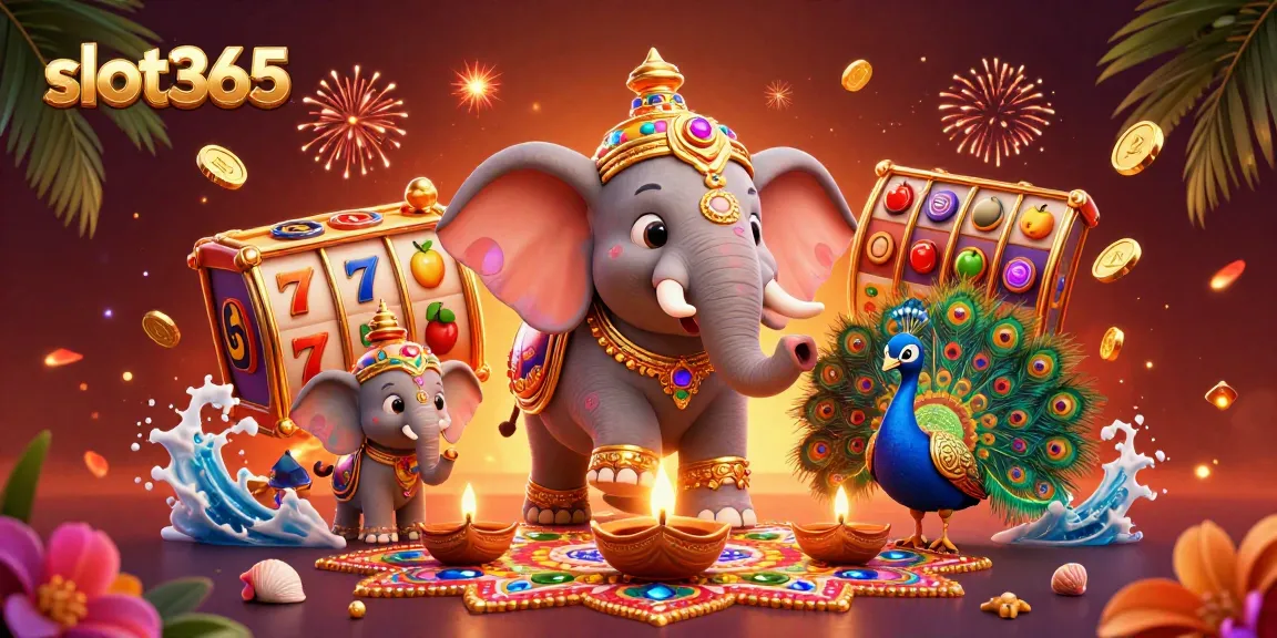 Experience the thrill of slot365 with vibrant game elements and colorful characters in action.