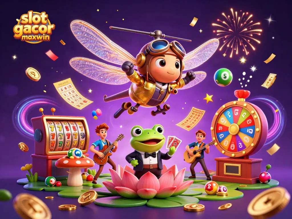Engage with the thrilling slot gacor maxwin experience featuring lively characters and dynamic game elements.