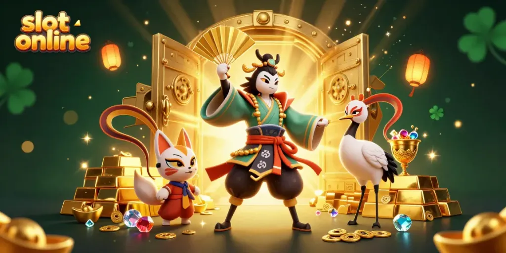 Engage in thrilling adventures at slot online with dynamic characters and vibrant treasures.