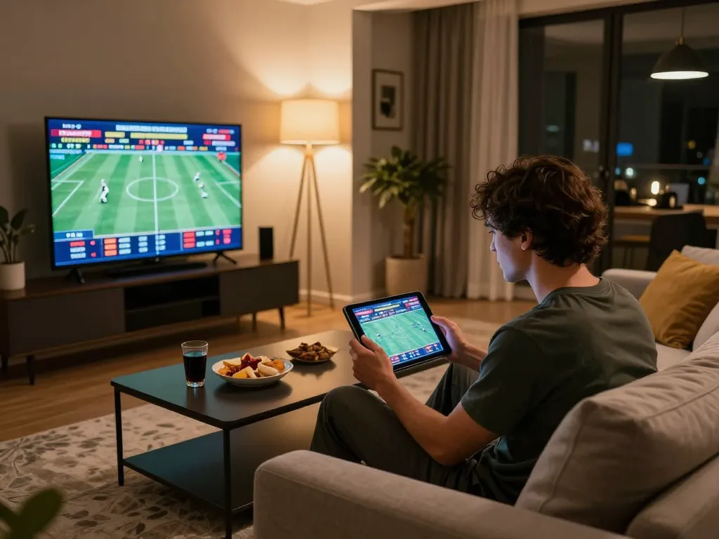 Place bets on RR88 with a live sports betting setup in a cozy atmosphere