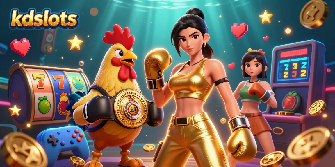 Engage in thrilling kdslots action with vibrant characters and exciting gaming elements in a dynamic casino setting.