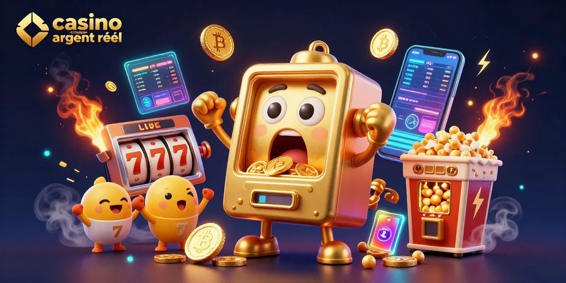 Jouez et gagnez au casino en ligne argent réel avec des machines à sous et des jackpots dorés.