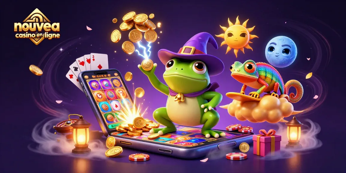 Découvrez le nouveau casino en ligne avec un spectacle de pièces d'or et de jeux captivants.